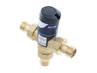 Strada Sptm-02 L-Pattern Mixing Valve 15-70C C/W 3/4" Mbsp Tail Pie