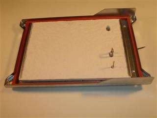 BAXI DOOR COMBUSTION BOX ASSEMBLY