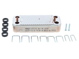 GLOWWORM S801195 HEAT EXCHANGER WITH GASKETS COMP100