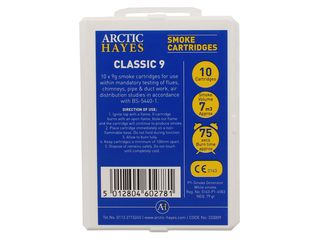 Arctic Hayes 333009 Classic Grey Smoke Cartridges 9g - Pack of 10
