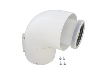 Johnson And Starley 1000-0018980 90 Degree Flue Bend