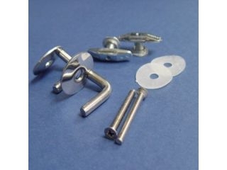 ISAS SV52567 ASCANIA SEAT HINGES CHROME