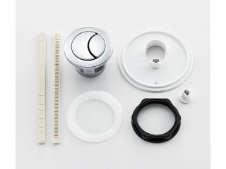 ISAS EV344AA GALIANO UNBRANDED - PUSH BUTTON DUAL FLUSH -LONG RATCHET