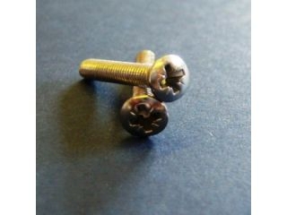 IDEAL STANDARD A961643AA COVER PLATE FIXING SCREWS PAIR CHROME