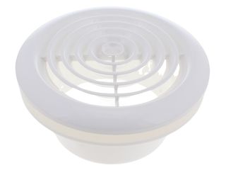 AIRFLOW IG100-WH 100MM INTERNAL CIRCULAR GRILLE - WHITE