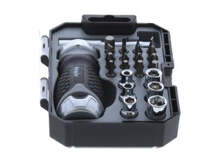 Regin REGK80 24pc Stubby Ratchet Screwdriver Set