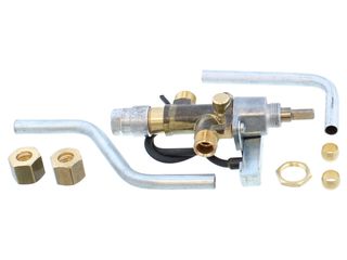 BEMO 84875 GAS CONTROL VALVE ASSEMBLY AND PIPES