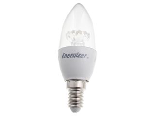 ENERGIZER LED CANDLE 250LM CLEAR E14 WARM WHITE BOXED