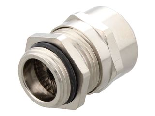 WISKA EMSKV 20 EMV-S IP68 NICKEL PLATED GLAND WITH EMC EARTH CONES