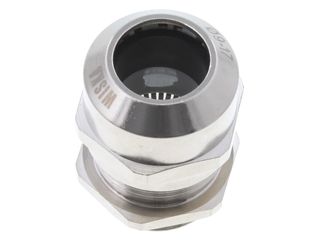 WISKA EMSKV 25 EMV-S IP68 NICKEL PLATED GLAND WITH EMC EARTH CONES