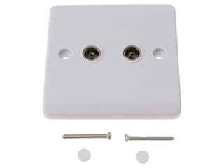 MODE CMA066 TWIN COAXIAL OUTLET