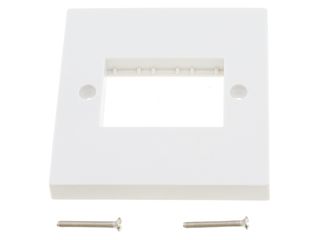 POLAR 1 GANG MINIGRID UNFURNISHED PLATE - 3 APERTURES