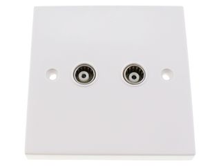 POLAR TWIN ISOLATED COAXIAL OUTLET