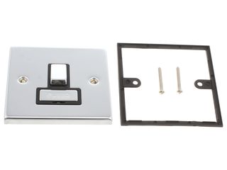DECO VPCH751BK 13A INGOT DP SWITCHED FUSED CONNECTION UNIT - BLACK