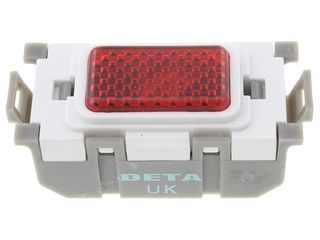 DETA G3543RD RED, MAINS VOLTAGE - WHITE