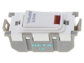 DETA G3584 20A DP ENGRAVED WITH NEON - WASTE DISPOSAL