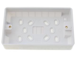 VIMARK CURVE VC1223 2 GANG 25MM PATTRESS BOX