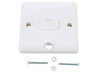 VIMARK CURVE VC1364 13A UNSWITCHED SPUR WITH BOTTOM FLEX OUTLET