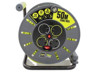 MASTERPLUG OLU50134SL-PX PRO-XT 240V 13A 4 GANG OPEN CABLE REEL