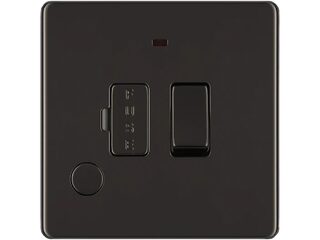 BG FBN53-01 13A FUSED CONNECTION UNIT SWITCHED PWR INDICATR FLEX OTLET