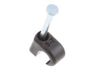 UNICRIMP QRC4 5-7MM ROUND CLIPS - BLACK - BOX OF 100