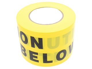 UNICRIMP QUGT100 X 200 UNDERGROUND WARNING TAPE 100MM X 200M ROLL
