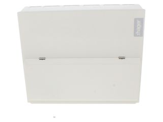 HAGER VML110 DESIGN 10 METAL CONSUMER UNIT 10WAY 100A SWITCH DISCONN
