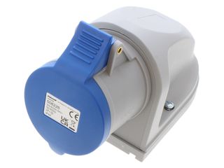 LEWDEN 508226 SURFACE ANGLED SOCKET 32A 3P 240V IP44