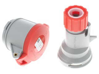 LEWDEN PM16/2500FPB CONNECTOR 16A 4P 415V IP44 6H MULTIMAX