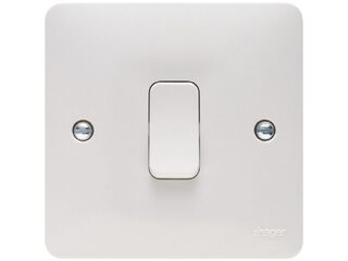 HAGER WMPS12 1 GANG 2 WAY WALL SWITCH