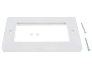 HAGER WMP4EU EURO STYLE ACCOMODATION PLATE 4 MODULE