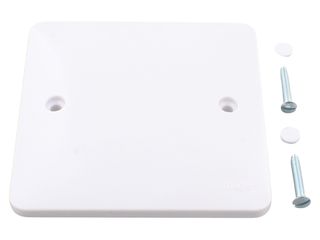 HAGER WMP1 BLANK PLATE - SINGLE