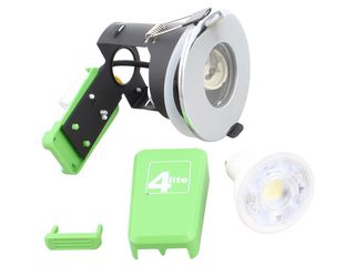 4LITE IP65 DOWNLIGHT WITH SMART GU10 - CHROME - 4L1/2211