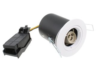 AURORA EN-FD101W 240V GU10 FIXED LOCK RING ACOUSTIC COMPAT FIRE DL WHT