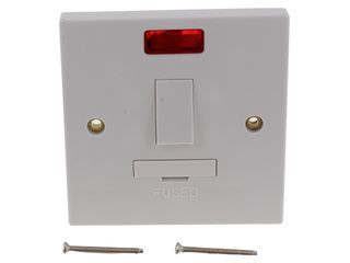 NIGLON FS13DPN SWITCH FUSED SPUR WITH NEON