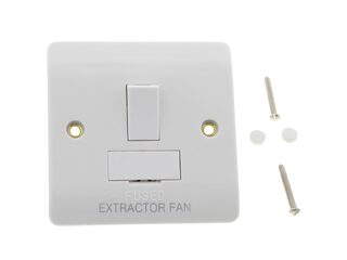 MODE CMA651 13A SWITCHED FUSED - "EXTRACTOR FAN" ENGRAVED