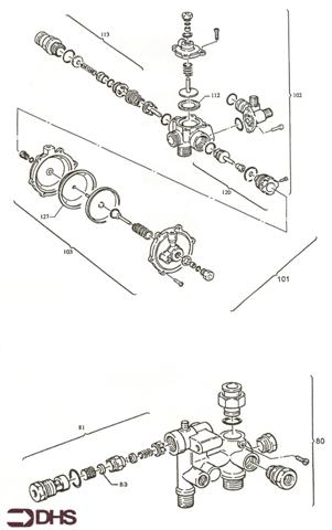 3-WAY VALVE ASSY - MAINS MANIF logo
