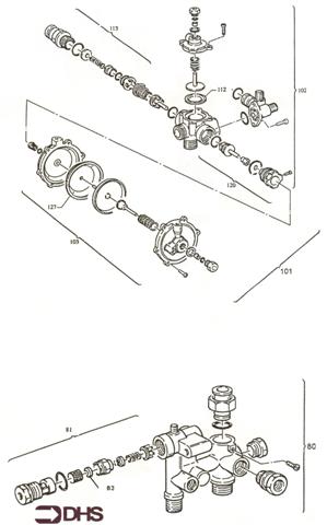 3-WAY VALVE ASSY - MAINS MANIF logo