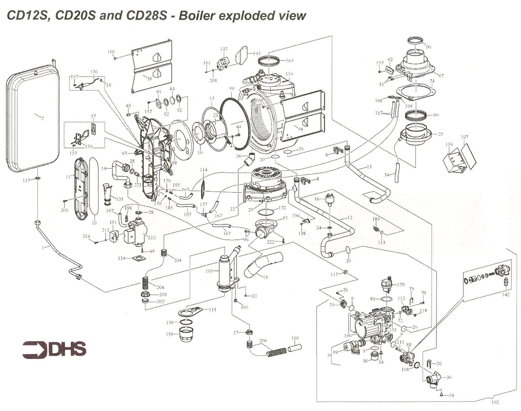 Exploded Diagram for CASING