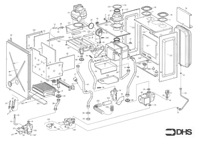 Exploded Diagram for BOILER