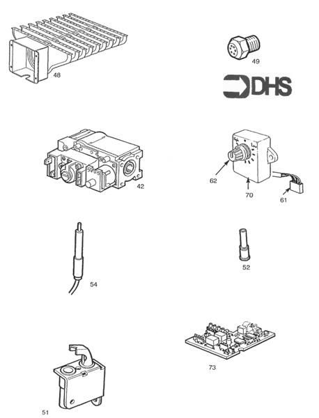 Exploded Diagram for SHORT PARTS LIST