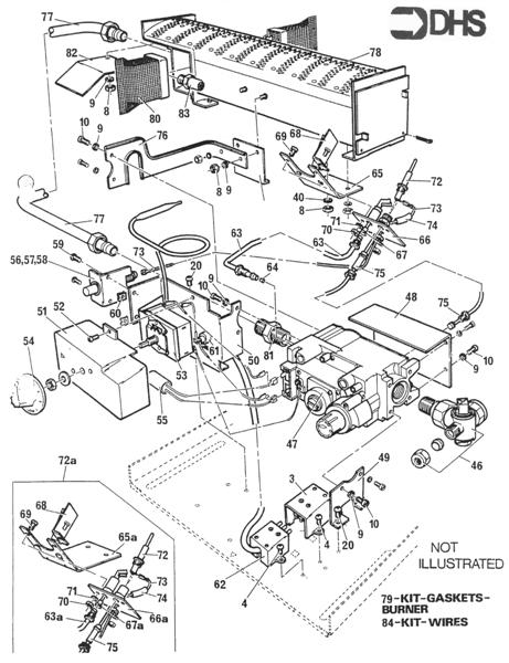 Exploded Diagram for HEAT EXCHANGER