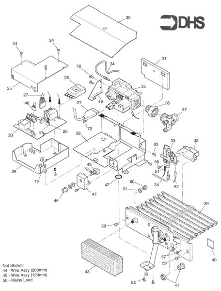 Exploded Diagram for CONTROLS