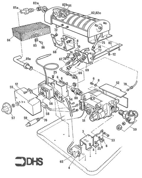 Exploded Diagram for CONTROLS