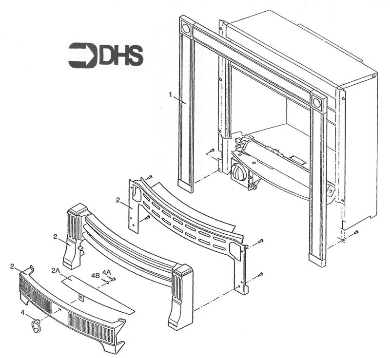 FIRE SURROUND/FENDER ASSY logo