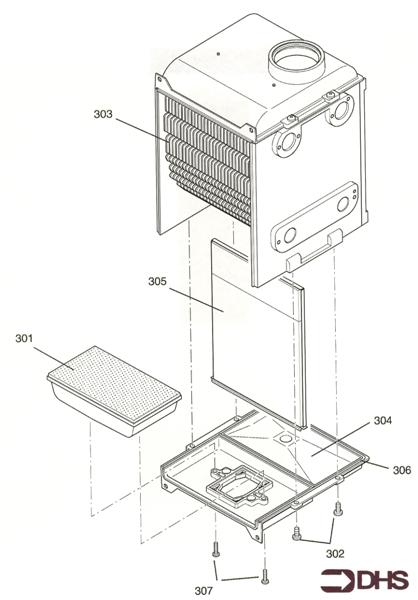 Exploded Diagram for CONTROLS