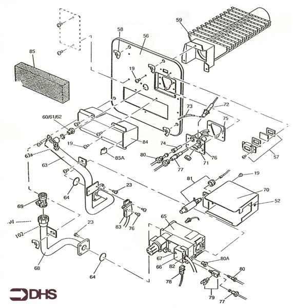 Exploded Diagram for CONTROLS