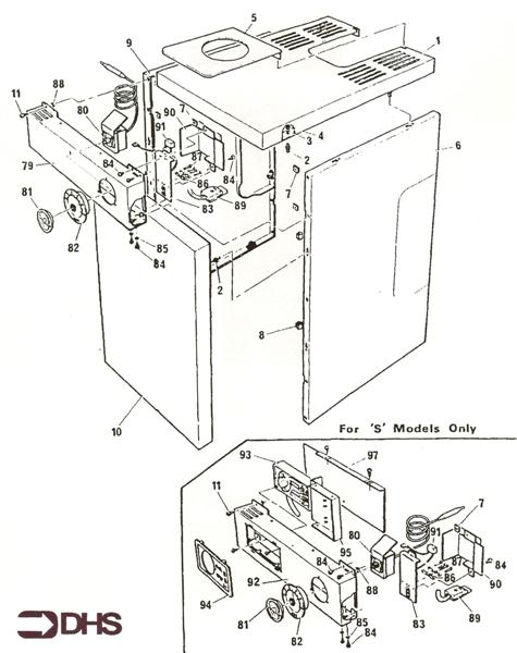 Exploded Diagram for OUTER CASE ASSY