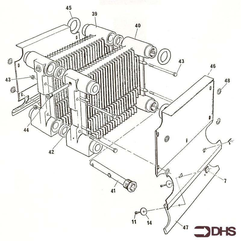Exploded Diagram for BOILER ASSY