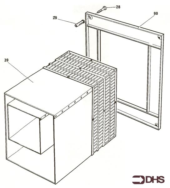 Exploded Diagram for FLUE ASSY